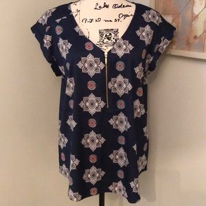Express navy Gramercy top